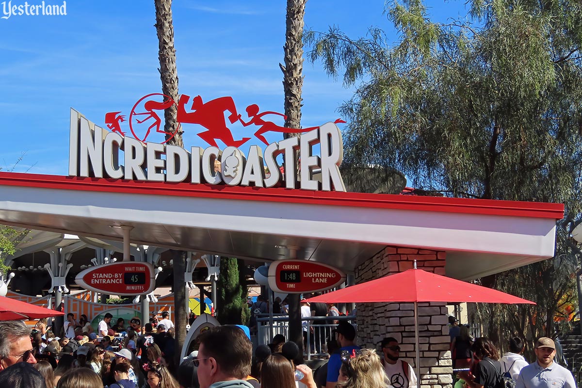 Incredicoaster at Disney California Adventure