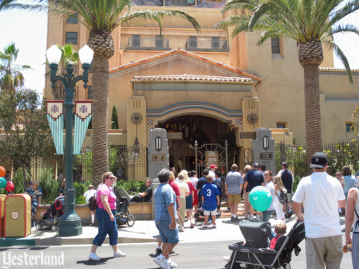 Construction of The Twilight Zone Tower of Terror at Disney’s California Adventure