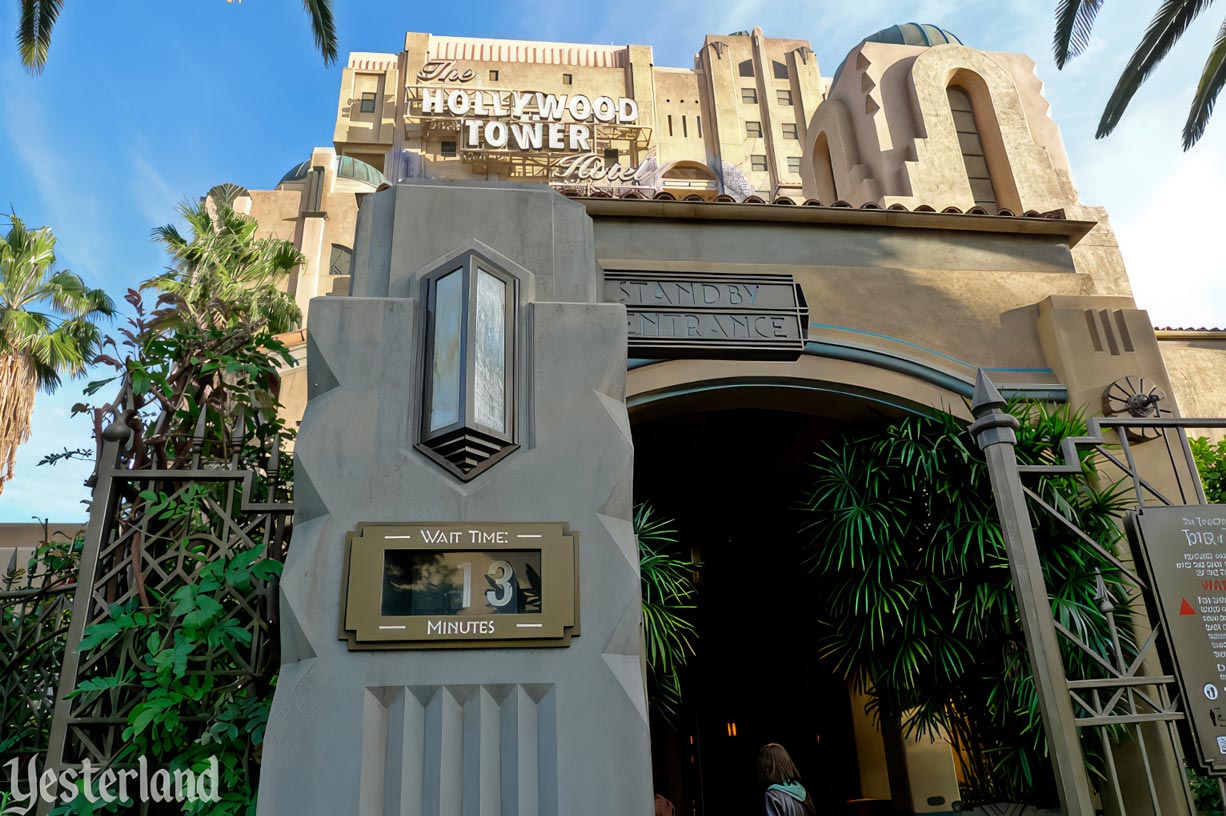 Twilight Zone Tower of Terror at Disney California Adventure