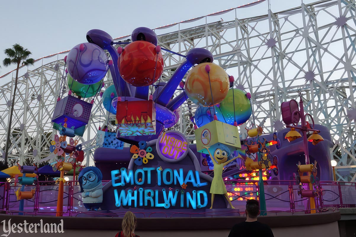 Inside Out Emotional Whirlwind at Disney California Adventure