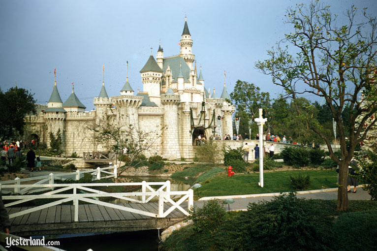 Disneyland Then & Now, vintage photo