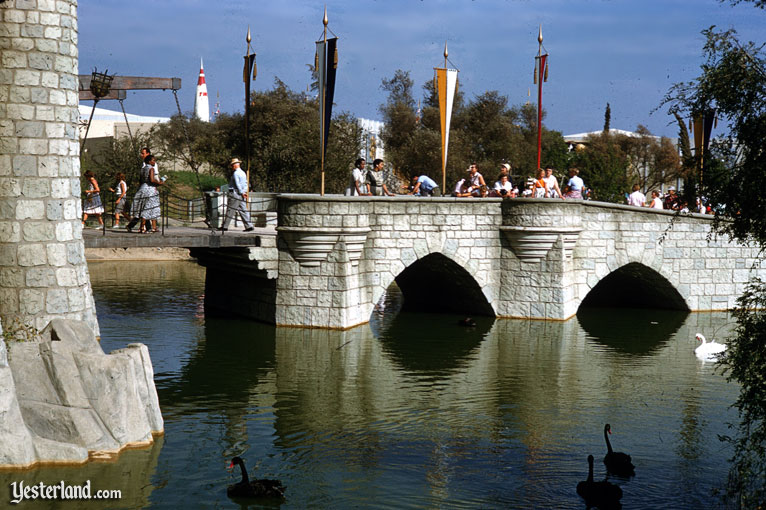 Disneyland Then & Now, vintage photo