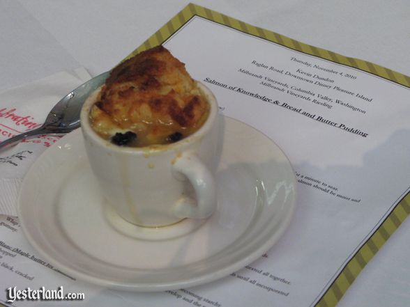 Sample at culinary demo at Epcot Food and Wine Festival, 2010