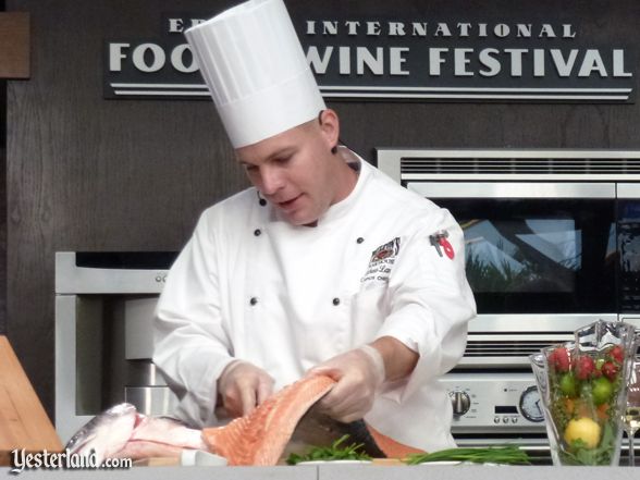 Culinary demo, Epcot Food and Wine Festival, 2011