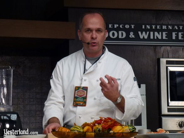 Culinary demo, Epcot Food and Wine Festival, 2011