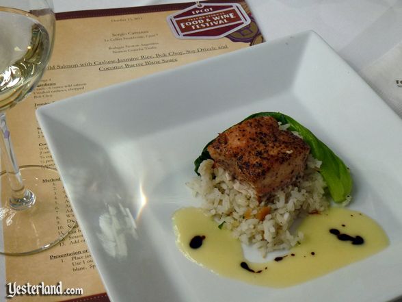 Culinary demo, Epcot Food and Wine Festival, 2011