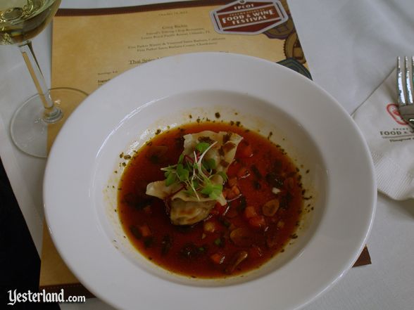 Culinary demo, Epcot Food and Wine Festival, 2011