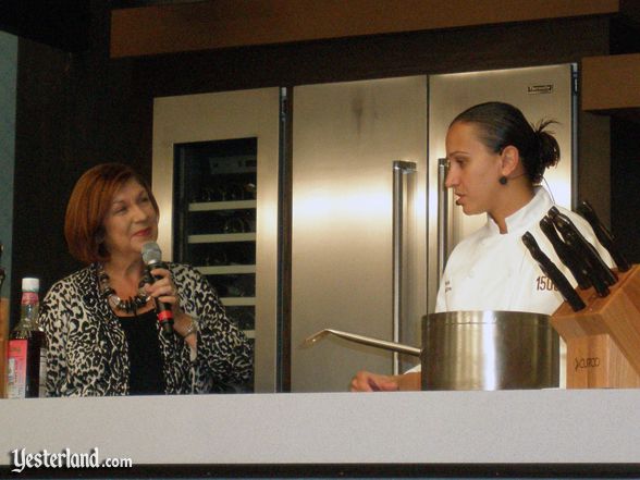 Culinary demo, Epcot Food and Wine Festival, 2011