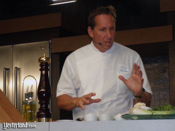 Culinary demo, Epcot Food and Wine Festival, 2011