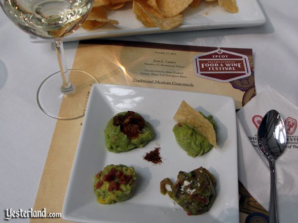 Culinary demo, Epcot Food and Wine Festival, 2011