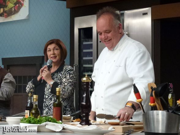 Culinary demo, Epcot Food and Wine Festival, 2011