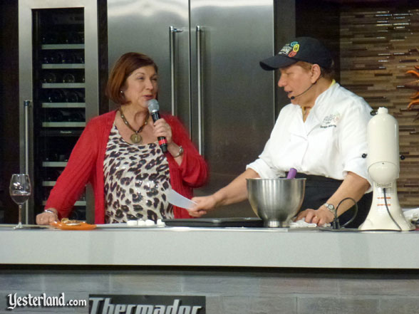 Culinary demo, Epcot Food and Wine Festival, 2012