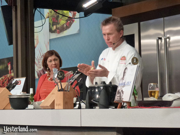 Culinary demo, Epcot Food and Wine Festival, 2012