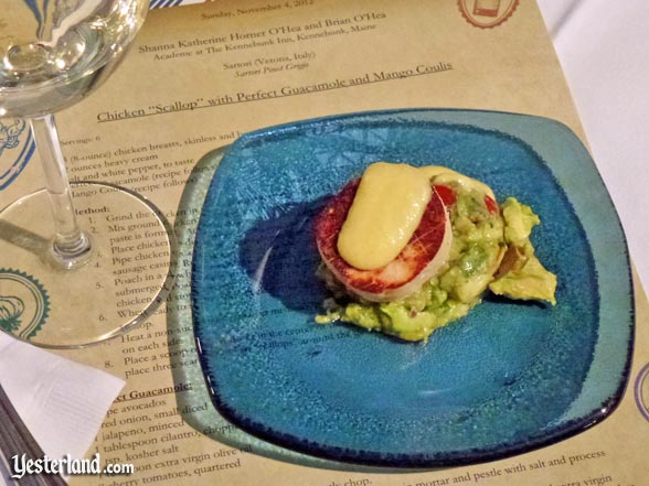 Culinary demo, Epcot Food and Wine Festival, 2012