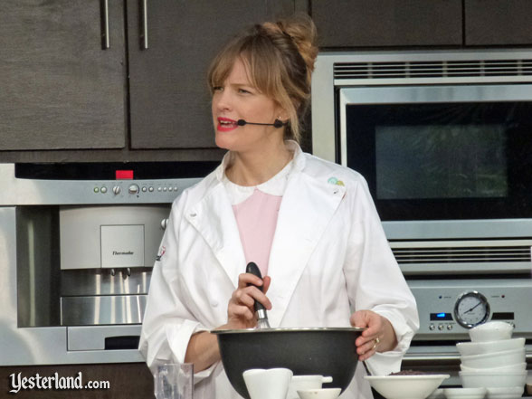 Culinary demo, Epcot Food and Wine Festival, 2012