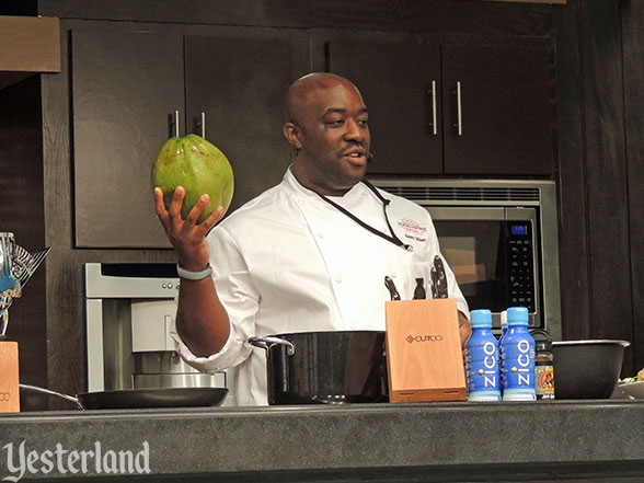 Culinary demo, Epcot Food and Wine Festival, 2013