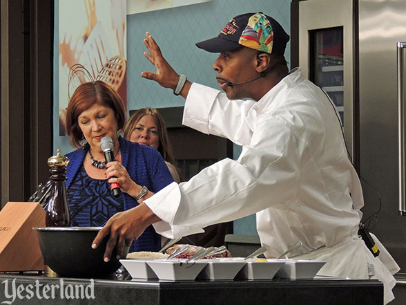 Culinary demo, Epcot Food and Wine Festival, 2013