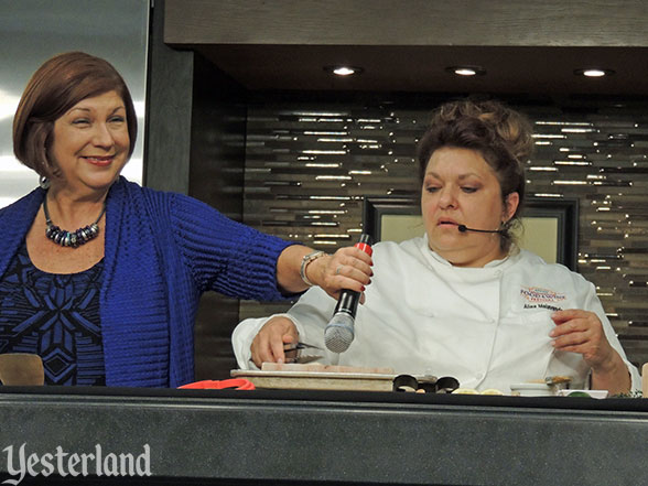 Culinary demo, Epcot Food and Wine Festival, 2013