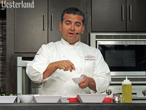 Culinary demo, Epcot Food and Wine Festival, 2013