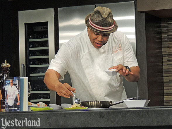 Culinary demo, Epcot Food and Wine Festival, 2013