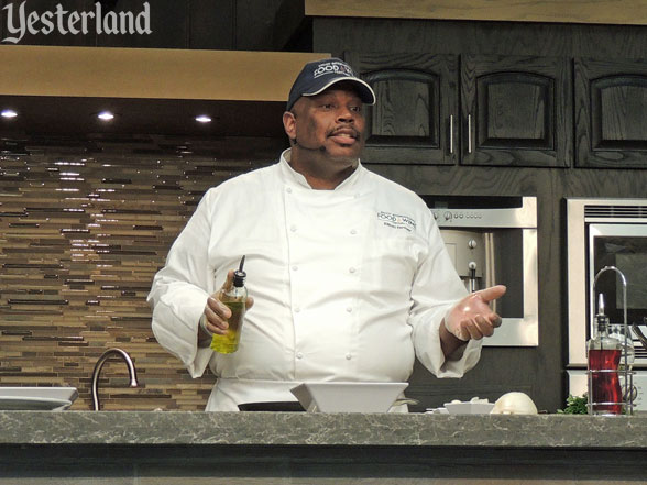 Culinary demo, Epcot Food and Wine Festival, 2016