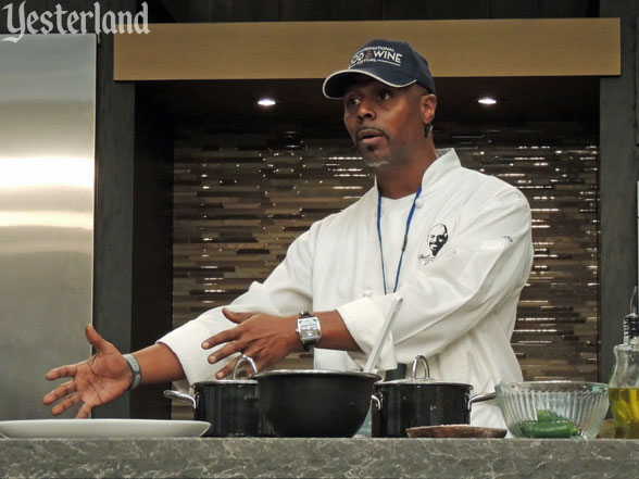 Culinary demo, Epcot Food and Wine Festival, 2016