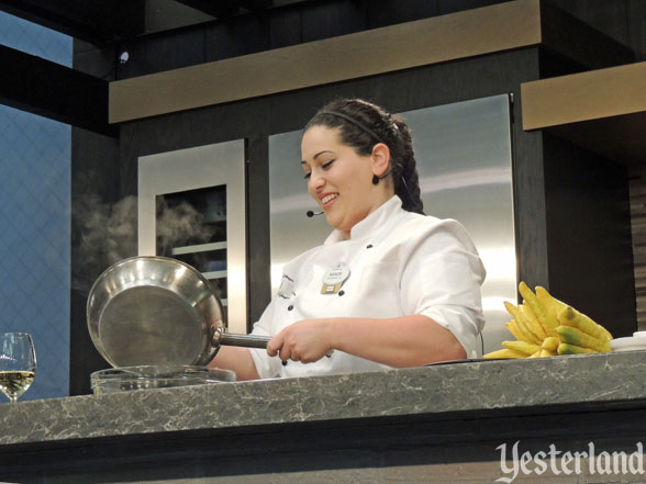 Culinary demo, Epcot Food and Wine Festival, 2016