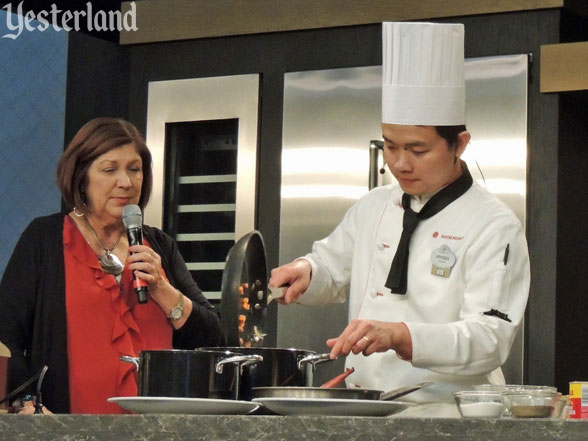 Culinary demo, Epcot Food and Wine Festival, 2016