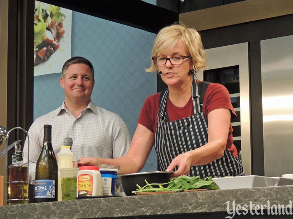 Culinary demo, Epcot Food and Wine Festival, 2016