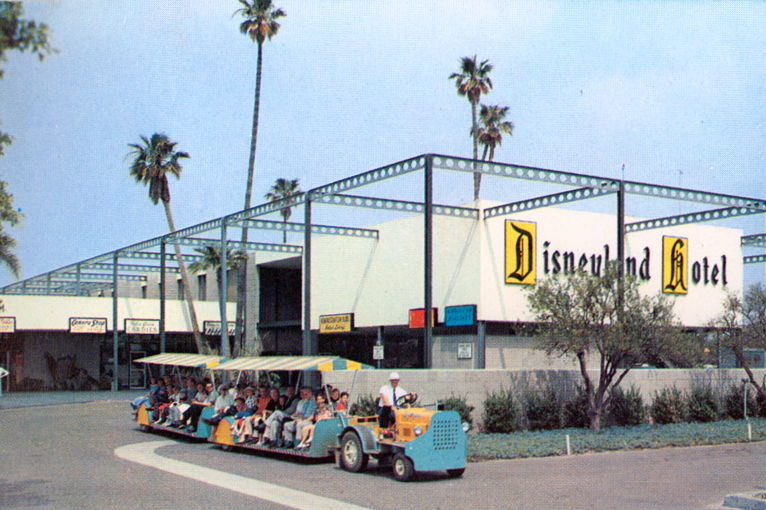 Disneyland Hotel tram history image