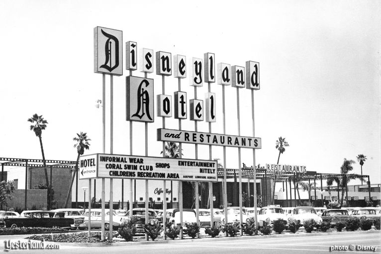 Disneyland Hotel tram history image