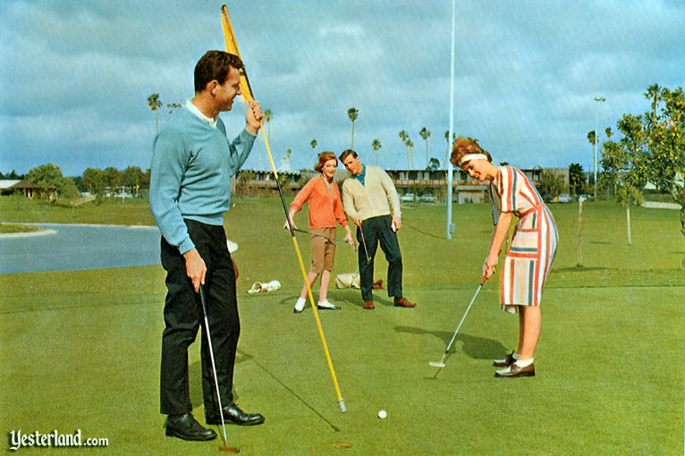 Disneyland Hotel Golf at Yesterland