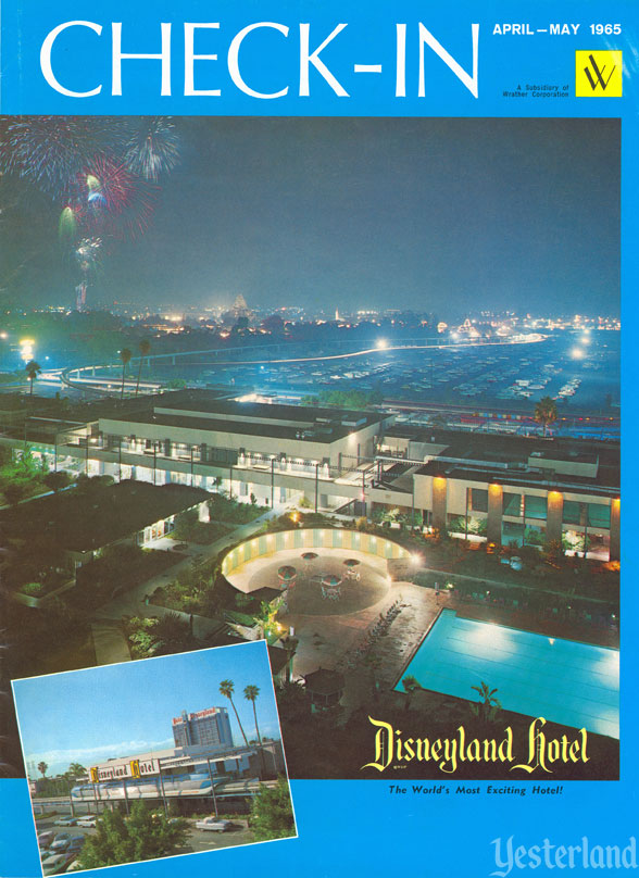 Looking Glass Elevator at the Disneyland Hotel