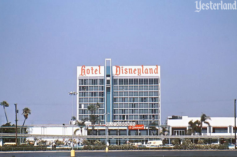 Looking Glass Elevator RV Park across the street from Disneyland