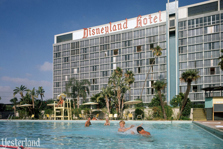 Looking Glass Elevator at the Disneyland Hotel