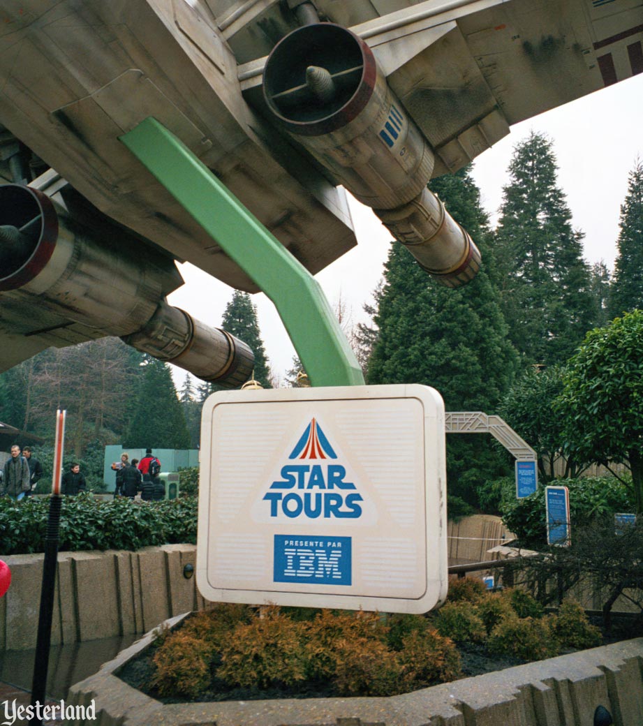 Star Tours presented by IBM at Disneyland Paris