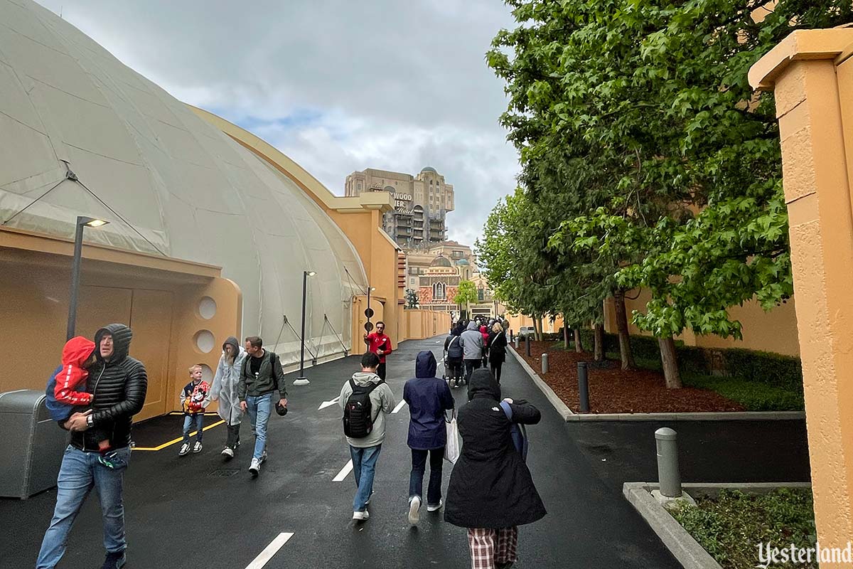 Temporary entrance in 2024, Walt Disney Studios Paris