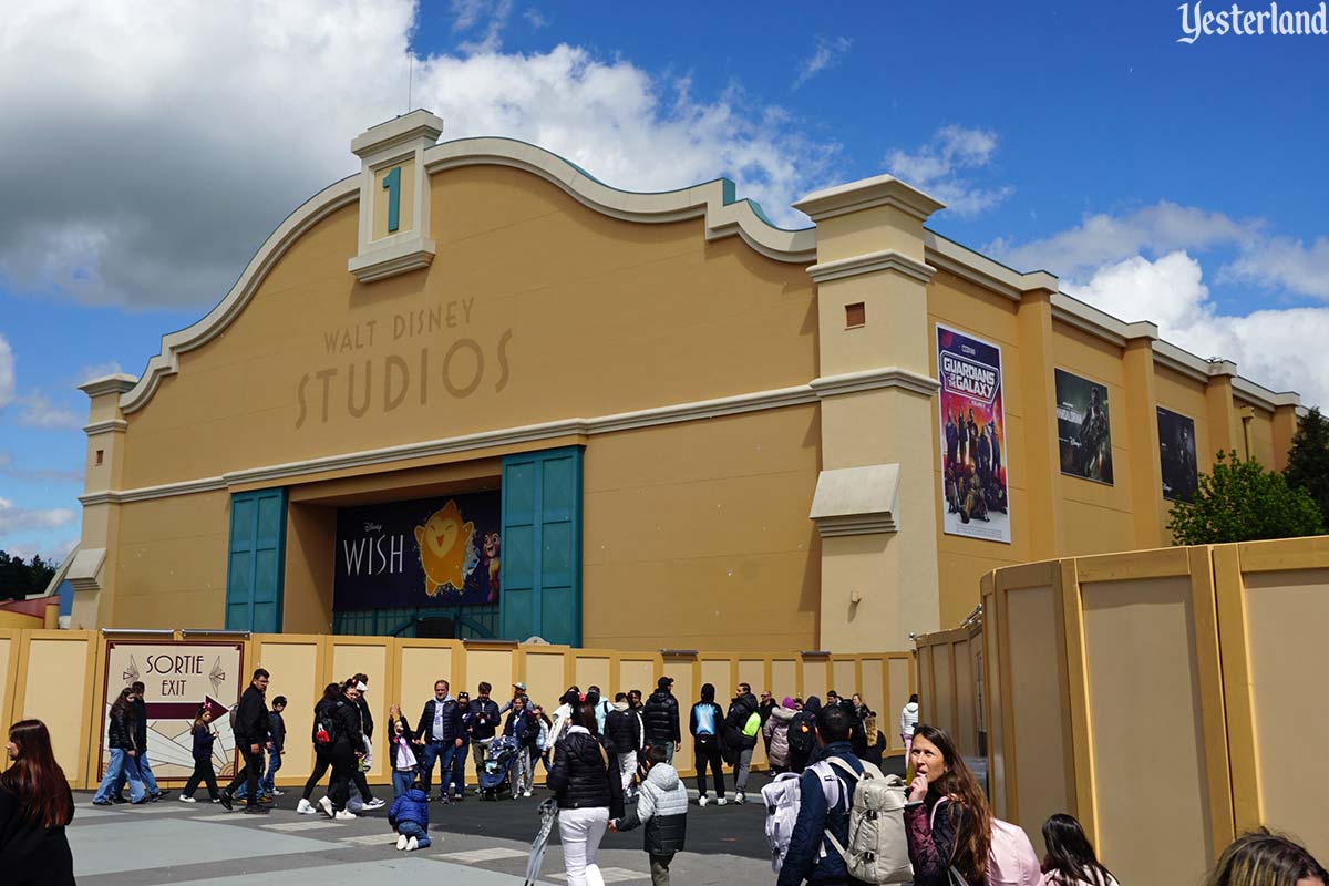 Temporary entrance in 2024, Walt Disney Studios Paris