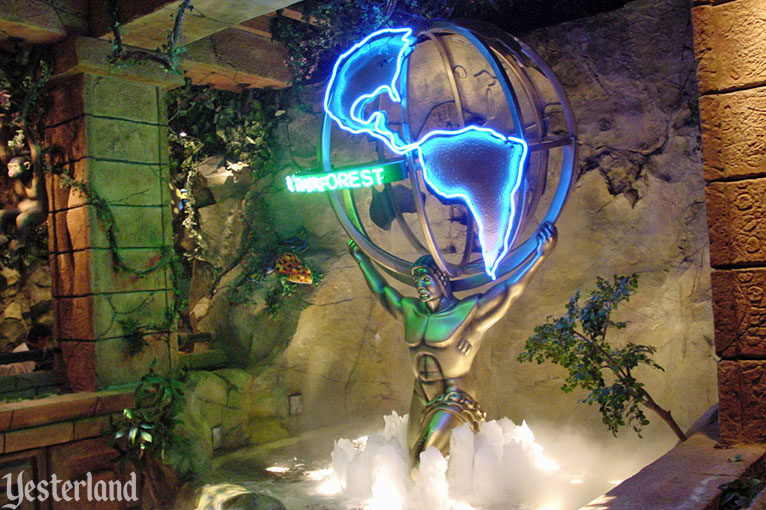 Rainforest Cafe at the Disneyland Resort