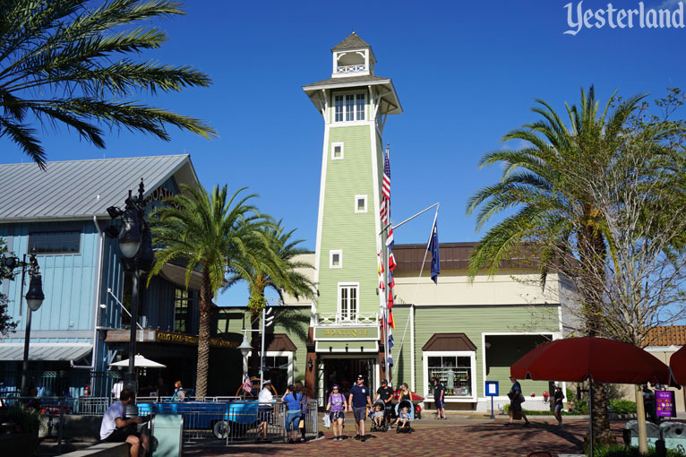 Disney Springs from Characters in Flight