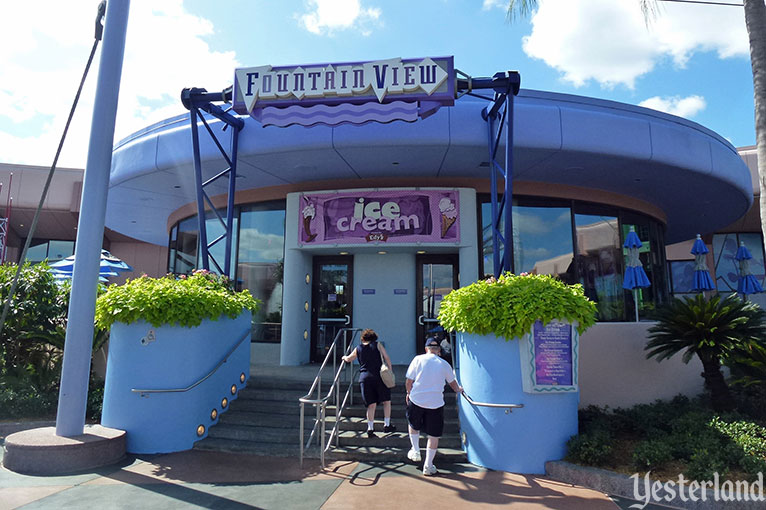 Fountain View Ice Cream at Epcot