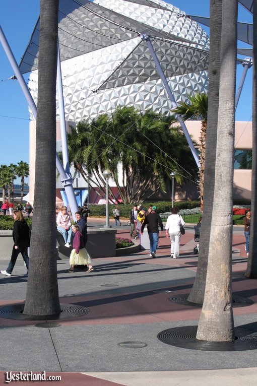 Image for then and now article about Epcot