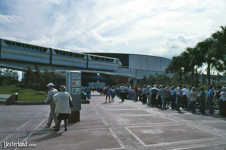 Image for then and now article about Epcot