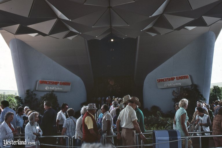 Image for then and now article about Epcot