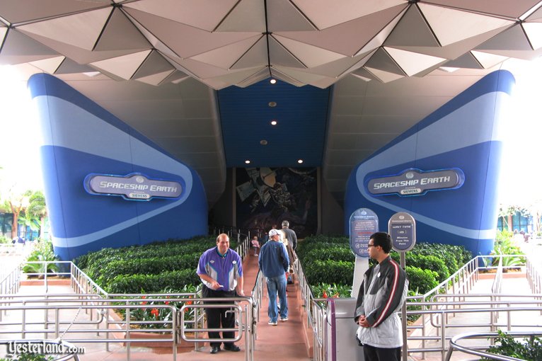 Image for then and now article about Epcot