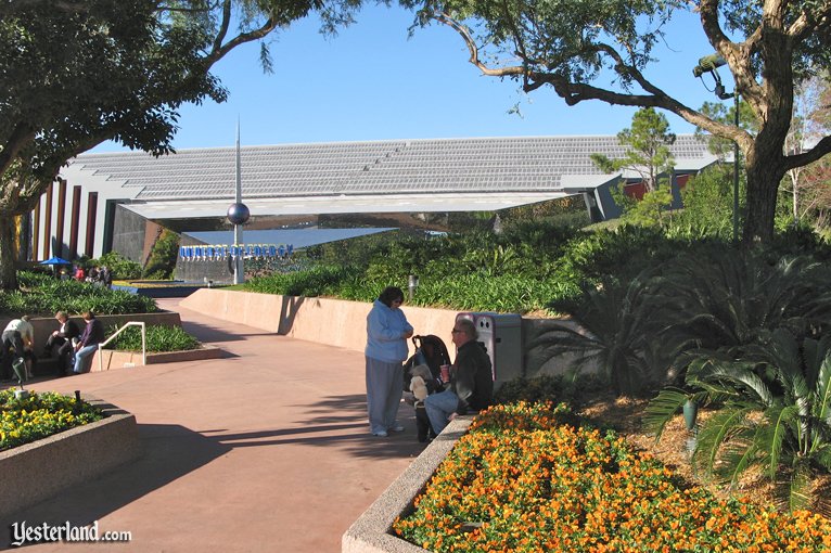 Image for then and now article about Epcot