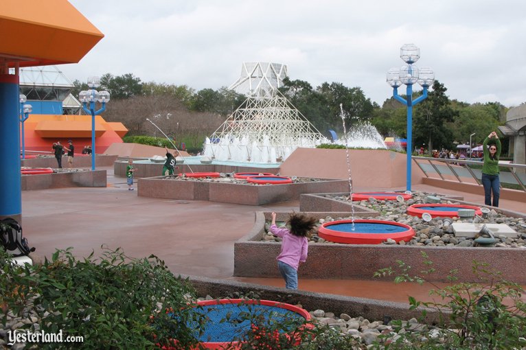 Image for then and now article about Epcot