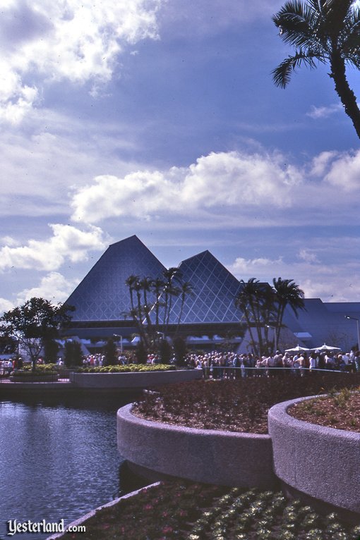 Image for then and now article about Epcot