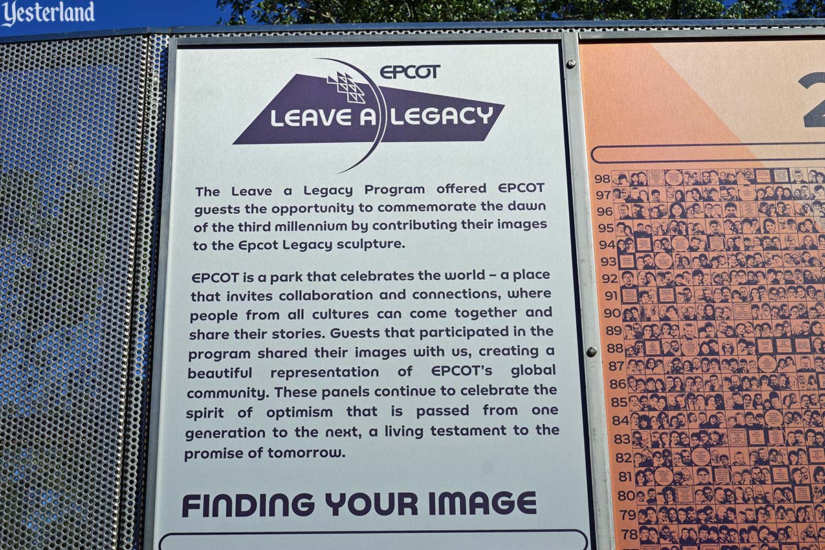 Leave A Legacy at Epcot