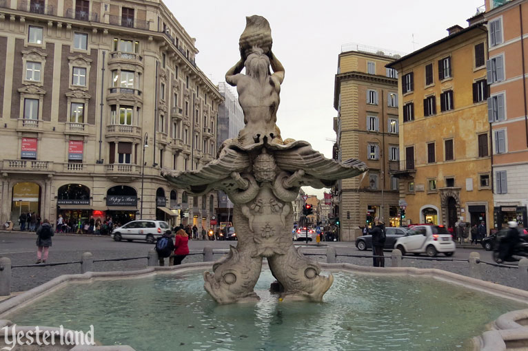 Neptune at Epcot and his Relatives in Rome